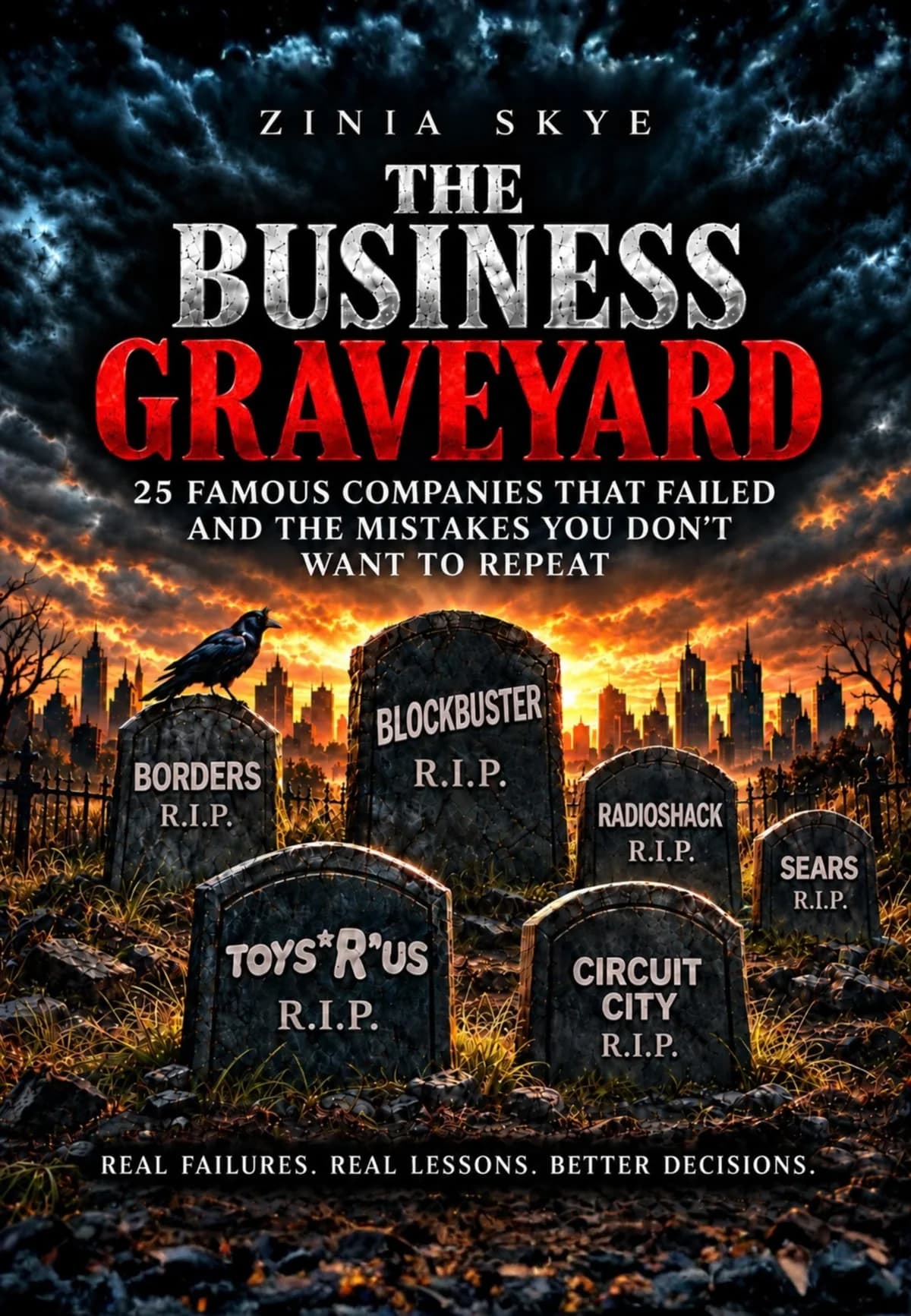 Cover of The Business Graveyard by Zinia Skye